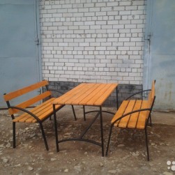 Металлическая мебель садовая на заказ г. Киров